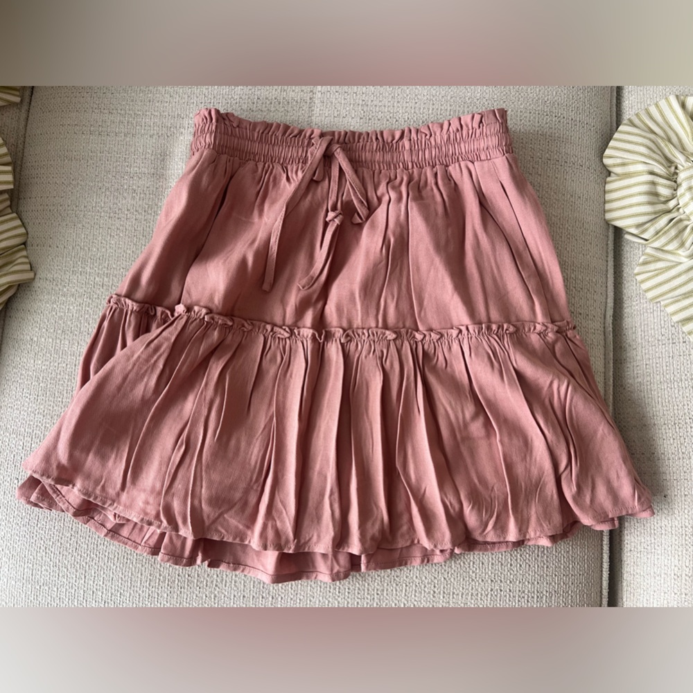 Pink Mini Skirt